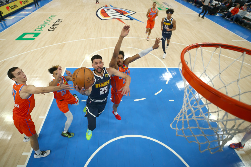 雷霆力克掘金,巴恩斯完成帽子戏法的简单介绍 雷霆力克掘金,巴恩斯完成帽子戏法的简单介绍